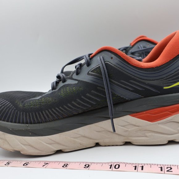 Size 11 - Hoka One One Bondi 7 Gray - Picture 4 of 10